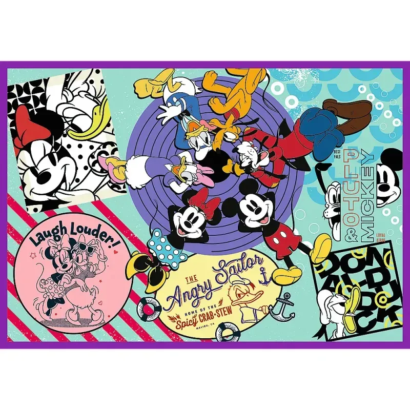 Jucarii, Copii si Bebe - Jucarii si jocuri - Jocuri si puzzle - Puzzle - Puzzle trefl 4x250 disney mickey mouse si prietenii - Infinity.ro