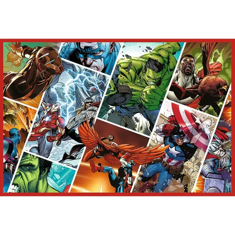 Jucarii, Copii si Bebe - Jucarii si jocuri - Jocuri si puzzle - Puzzle - Puzzle trefl 2x200 marvel avengers aparatorii lumii - Infinity.ro