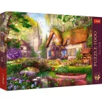 Jucarii, Copii si Bebe - Jucarii si jocuri - Jocuri si puzzle - Puzzle - Puzzle trefl 1000 premium plus tea time casuta din padure - Infinity.ro