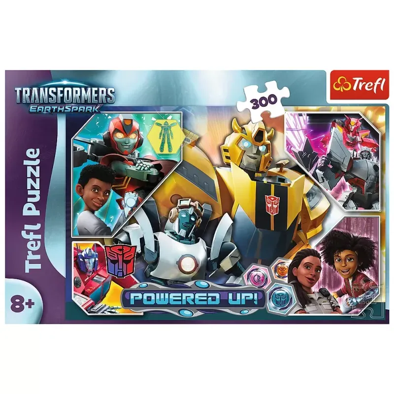 Jucarii, Copii si Bebe - Jucarii si jocuri - Jocuri si puzzle - Puzzle - Puzzle trefl 300 transformers in lumea robotilor - Infinity.ro