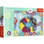 Jucarii, Copii si Bebe - Jucarii si jocuri - Jocuri si puzzle - Puzzle - Puzzle trefl 30 stitch in vacanta - Infinity.ro