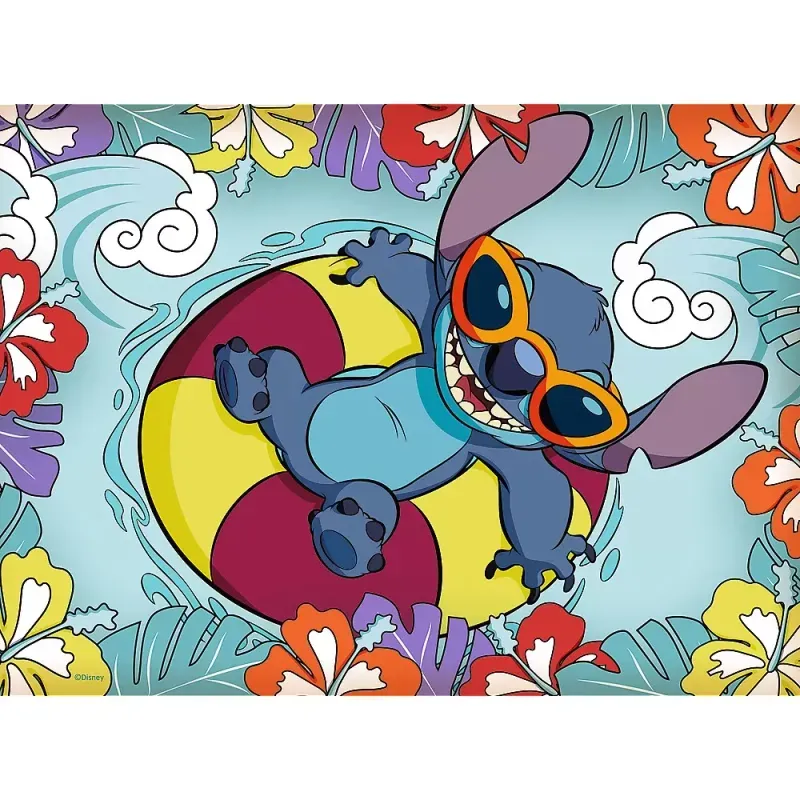 Jucarii, Copii si Bebe - Jucarii si jocuri - Jocuri si puzzle - Puzzle - Puzzle trefl 30 stitch in vacanta - Infinity.ro