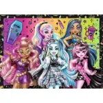 Jucarii, Copii si Bebe - Jucarii si jocuri - Jocuri si puzzle - Puzzle - Puzzle trefl 4in1 monster high o zi electrizanta - Infinity.ro