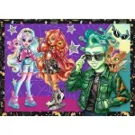 Jucarii, Copii si Bebe - Jucarii si jocuri - Jocuri si puzzle - Puzzle - Puzzle trefl 4in1 monster high o zi electrizanta - Infinity.ro