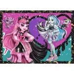 Jucarii, Copii si Bebe - Jucarii si jocuri - Jocuri si puzzle - Puzzle - Puzzle trefl 4in1 monster high o zi electrizanta - Infinity.ro