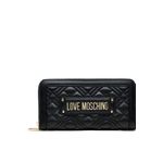 Fashion, accesorii si bijuterii - Femei - Accesorii femei - Portofele femei - Portofel dama Love Moschino jc5600pp1la0000 Negru 19 x 10 x 2.5 cm - Infinity.ro