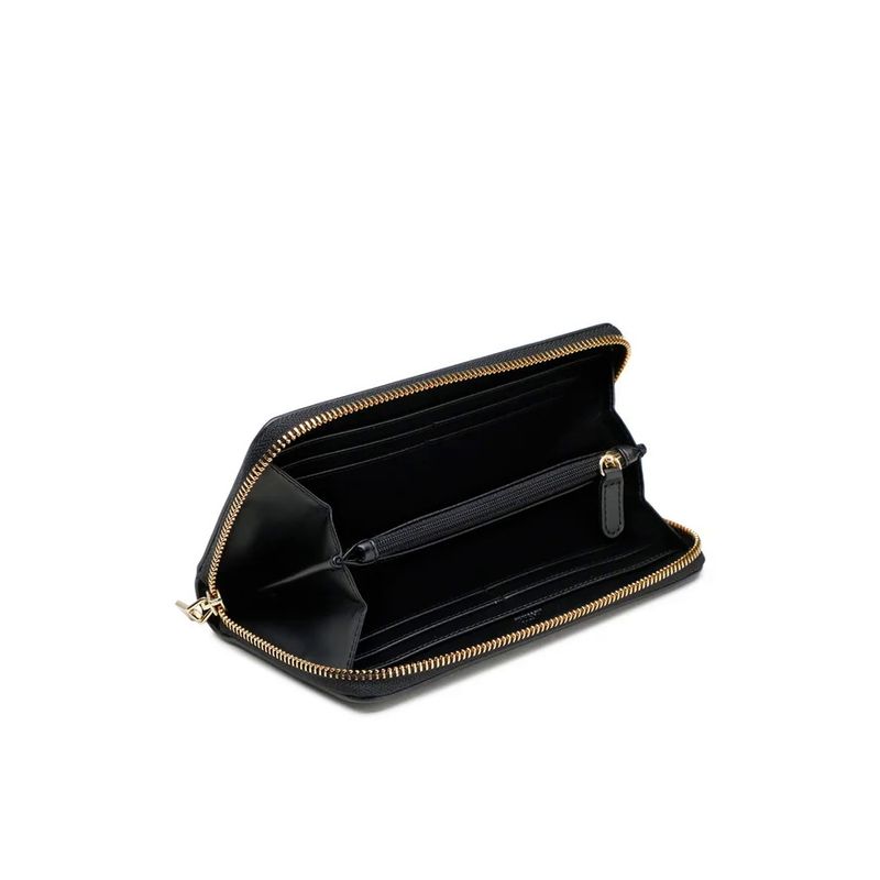 Fashion, accesorii si bijuterii - Femei - Accesorii femei - Portofele femei - Portofel dama Love Moschino jc5600pp1la0000 Negru 19 x 10 x 2.5 cm - Infinity.ro