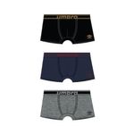 Fashion, accesorii si bijuterii - Barbati - Lenjerie si pijamale barbati - Lenjerie intima barbati - Set 3 Boxeri barbati Umbro 05353, M INTL, Multicolor - Infinity.ro