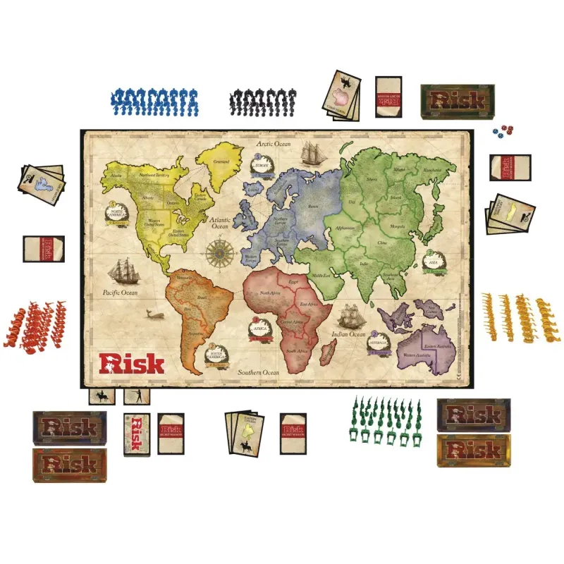Jucarii, Copii si Bebe - Jucarii si jocuri - Jocuri si puzzle - Jocuri de societate - Joc De Strategie Risk - Infinity.ro