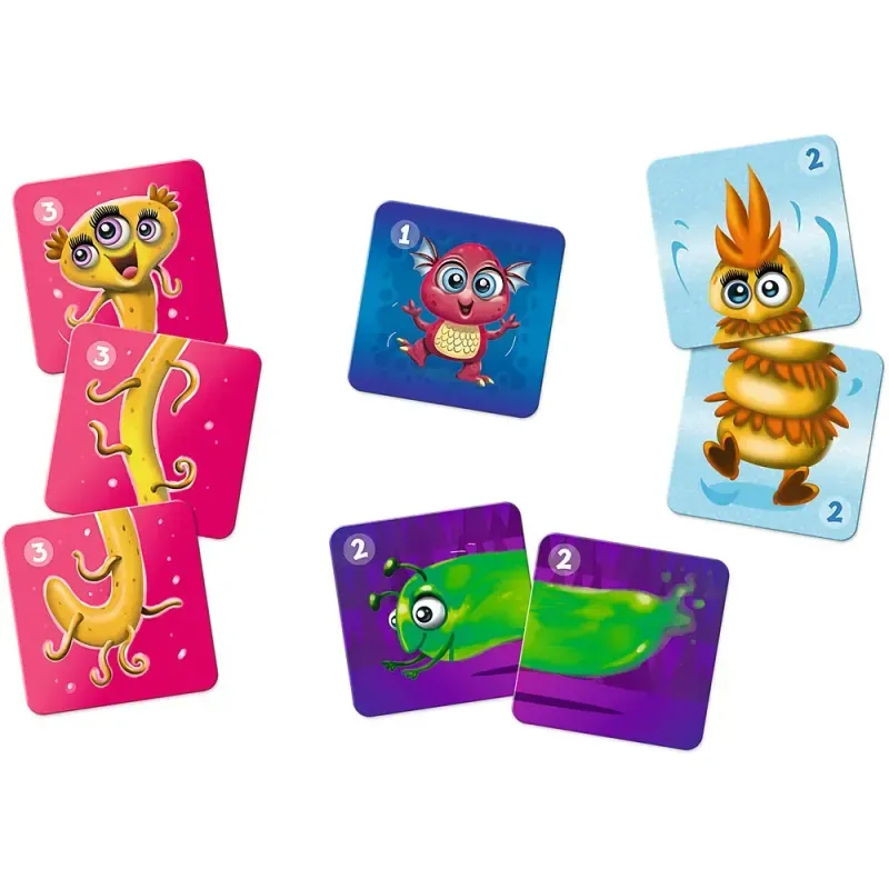 Jucarii, Copii si Bebe - Jucarii si jocuri - Jocuri si puzzle - Jocuri de societate - Joc Memos Classic Plus Dragutii Monstri - Infinity.ro