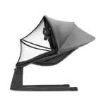 Casa si Gradina - Mobilier - Mobilier copii - Balansoare, leagane si hamace - Leagan Electric Kinderkraft Lumi 2, Dark Grey - Infinity.ro