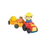 Jucarii, Copii si Bebe - Jucarii si jocuri - Jucarii bebelusi - Jucarii interactive bebelusi - Winfun Tractoras Cu Remorca Si Figurina Fermier - Infinity.ro