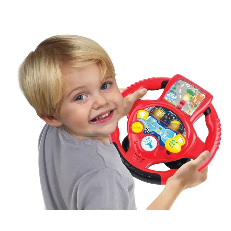 Jucarii, Copii si Bebe - Jucarii si jocuri - Jucarii bebelusi - Jucarii interactive bebelusi - Winfun Volan Cu Sunete Si Lumini - Infinity.ro