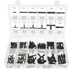 Auto si Moto - Piese auto utilaje - Piese auto utilaje industriale - Set de Reductii, Ramificatii, Mufe, pentru furtune si conducte auto,113 bucati, Negru - Infinity.ro