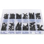 Auto si Moto - Piese auto utilaje - Piese auto utilaje industriale - Set de Reductii, Ramificatii, Mufe, pentru furtune si conducte auto,113 bucati, Negru - Infinity.ro