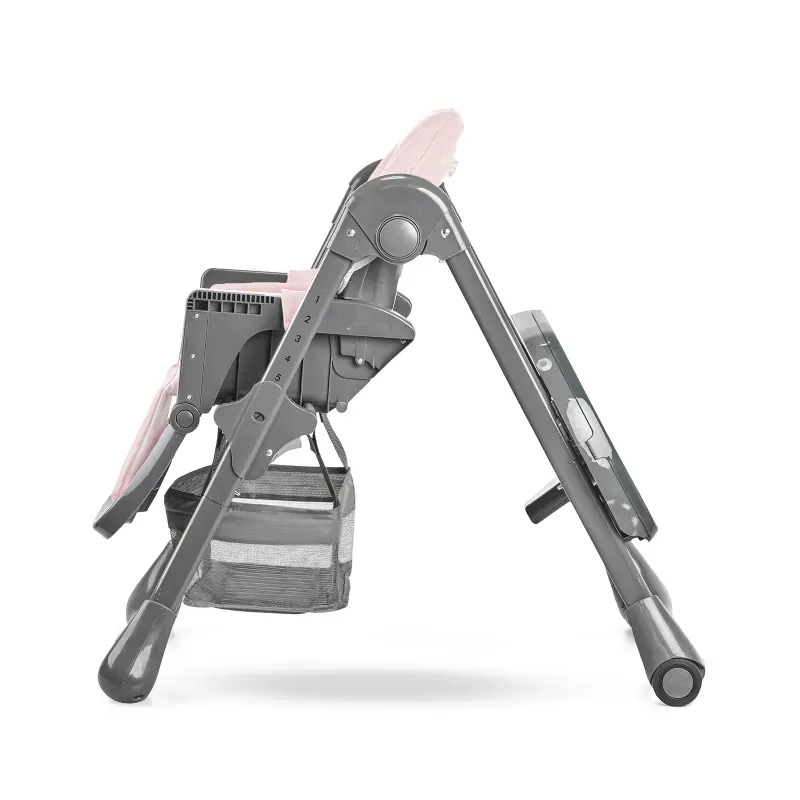 Jucarii, Copii si Bebe - Hrana si alaptare - Scaune de masa bebe - Scaun De Masa Kinderkraft Tastee, Pliabil, Rose - Infinity.ro