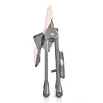 Jucarii, Copii si Bebe - Hrana si alaptare - Scaune de masa bebe - Scaun De Masa Kinderkraft Tastee, Pliabil, Rose - Infinity.ro