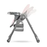 Jucarii, Copii si Bebe - Hrana si alaptare - Scaune de masa bebe - Scaun De Masa Kinderkraft Tastee, Pliabil, Rose - Infinity.ro