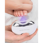 Ingrijire personala si Cosmetice - Manichiura si pedichiura - Unghiere si clesti manichiura & pedichiura - Unghiera electrica profesionala, Adsinio, Sterilizare cu raze UV, Portabila, USB-C, 3 trepte de viteza, Alb - Infinity.ro