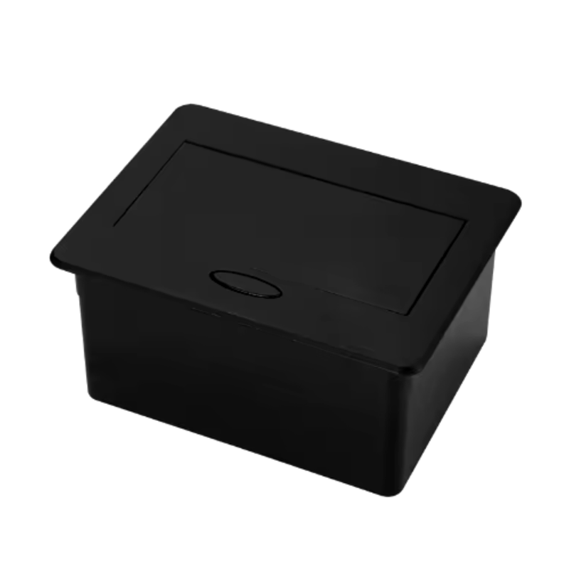 Casa si Gradina - Electrice - Prize - Priza Incorporabila Retractabila, Adsinio, 1 Shucko, 1 USB A, 1 USB Type-C, Cablu 1.8m Curent nominal 16A, Negru - Infinity.ro