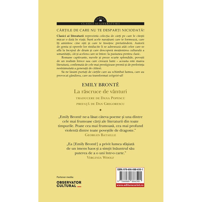 Carti si Birotica - Carti - Fictiune - La rascruce de vanturi - Infinity.ro