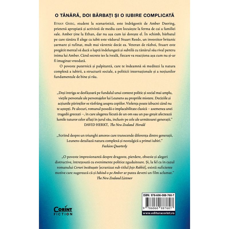 Carti si Birotica - Carti - Fictiune - Iubind-o pe Amber - Infinity.ro