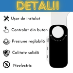 Casa si Gradina - Sanitare - Obiecte sanitare - Accesorii vase de toaleta - Bideu pentru vasul de wc, Adsinio, Non-electric, Apa calda sau rece, Presiune ajustabila, Buton auto curatare,2 duze - Infinity.ro