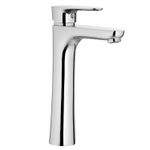 Casa si Gradina - Sanitare - Lavoar baie si accesorii - Baterii sanitare - Baterie Lavoar, Adsinio, Inalta, Corp de Cupru, Pentru lavoar de blat, Apa calda si rece, Greutate 1100g, Inaltime 28cm - Infinity.ro