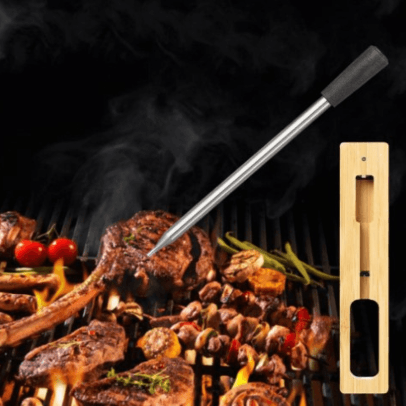 Casa si Gradina - Bucatarie si vesela - Ustensile bucatarie - Termometre bucatarie - Termometru smart de Bucatarie, Adsinio, Wireless, Bluetooth, Aplicatie pentru telefon, Compatibil IOS si Android, IP67, - Infinity.ro