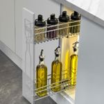 Casa si Gradina - Mobilier - Feronerie si accesorii mobila - Cos Joly, Adsinio, pentru dulap de 150 mm, glisiera dreapta, argintiu - Infinity.ro