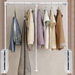 Casa si Gradina - Mobilier - Feronerie si accesorii mobila - Lift pentru umerase, Adsinio, 660-890mm, Argintiu, Amortizare la ridicare, Incarcare pana la 30 kg - Infinity.ro