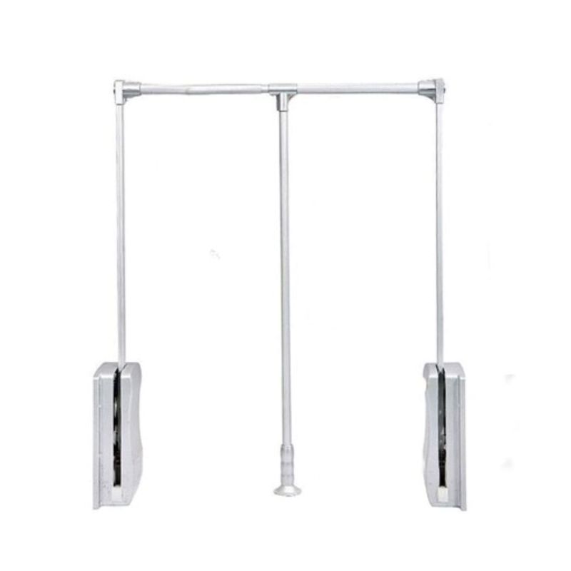 Casa si Gradina - Mobilier - Feronerie si accesorii mobila - Lift pentru umerase, Adsinio, 660-890mm, Argintiu, Amortizare la ridicare, Incarcare pana la 30 kg - Infinity.ro