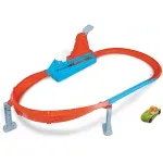 Jucarii, Copii si Bebe - Jucarii si jocuri - Vehicule si jucarii cu telecomanda - Masinute - Hot wheels circuit rapid cu lansator si masinuta exclusiva - Infinity.ro