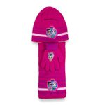 Fashion, accesorii si bijuterii - Copii - Accesorii copii - Caciuli si palarii copii - Set caciula-fular-manusi L.O.L Surprise!, Rosu, ONE SIZE - Infinity.ro