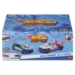 Jucarii, Copii si Bebe - Jucarii si jocuri - Vehicule si jucarii cu telecomanda - Masinute - Hot wheels set 2 masinute metalice pull back camaro zl1 2022 si lolux 1:43 - Infinity.ro