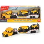 Jucarii, Copii si Bebe - Jucarii si jocuri - Vehicule si jucarii cu telecomanda - Utilaje constructie de jucarie - Trailer volvo mack cu basculanta si tractor - Infinity.ro