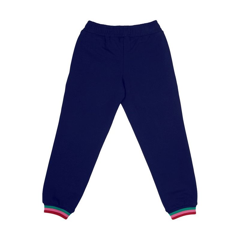 Fashion, accesorii si bijuterii - Copii - Imbracaminte copii - Pantaloni copii - Pantaloni fete Liu Jo 4G1311TX, 128 CM 8 ani, Albastru - Infinity.ro