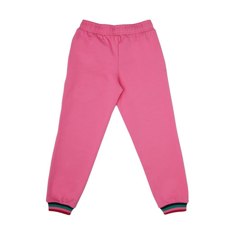 Fashion, accesorii si bijuterii - Copii - Imbracaminte copii - Pantaloni copii - Pantaloni fete Liu Jo 4G1311TX, 116 CM 6 ani, Roz - Infinity.ro