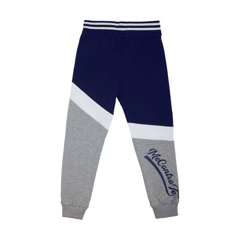 Fashion, accesorii si bijuterii - Copii - Imbracaminte copii - Pantaloni copii - Pantaloni baieti Liu Jo 4G1341TX, 104 CM 4 ani, Albastru/Gri - Infinity.ro