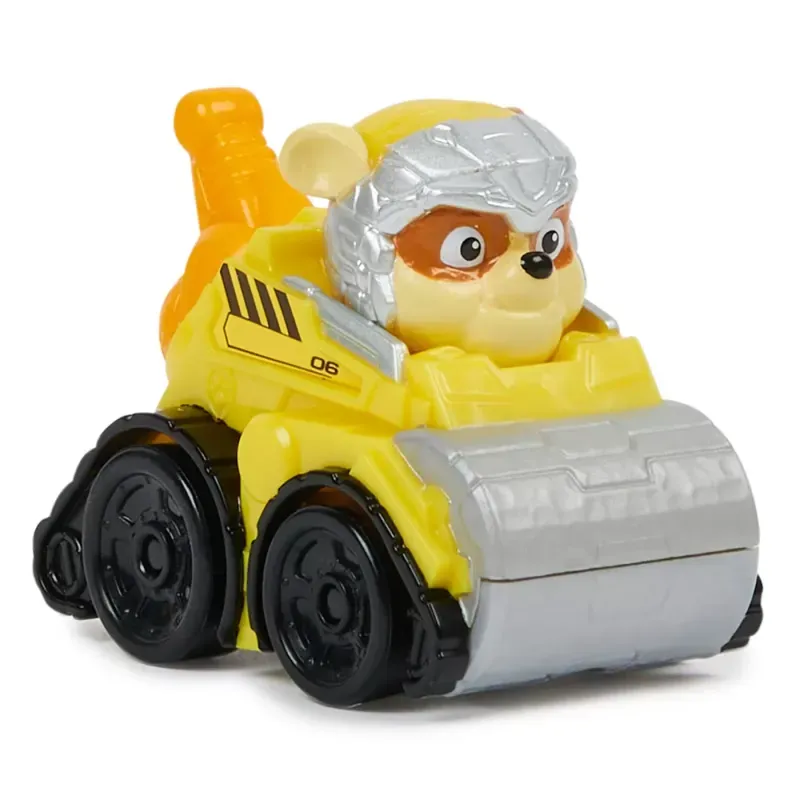 Jucarii, Copii si Bebe - Jucarii si jocuri - Vehicule si jucarii cu telecomanda - Masinute - Patrula catelusilor pup squad racers vehicul metalic rubble scara 1:55 - Infinity.ro