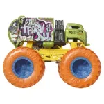 Jucarii, Copii si Bebe - Jucarii si jocuri - Vehicule si jucarii cu telecomanda - Masinute - Hot wheels monster truck masinuta will trash it all scara 1:64 - Infinity.ro