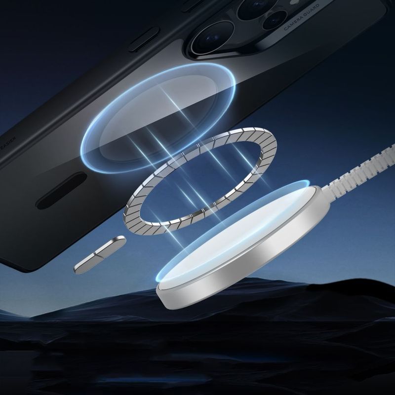 Laptop, Telefoane si Tablete - Telefoane mobile si accesorii - Accesorii Telefoane - Huse telefoane - Husa pentru Samsung Galaxy S25 Ultra - ESR Classic Hybrid HaloLock - Transparent Negru - Infinity.ro