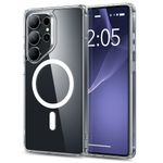 Laptop, Telefoane si Tablete - Telefoane mobile si accesorii - Accesorii Telefoane - Huse telefoane - Husa pentru Samsung Galaxy S25 Ultra - ESR Classic Hybrid HaloLock - Transparent - Infinity.ro
