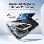 Laptop, Telefoane si Tablete - Telefoane mobile si accesorii - Accesorii Telefoane - Huse telefoane - Husa pentru iPhone 16 Pro Max - ESR Classic Hybrid HaloLock Kickstand -  Negru - Infinity.ro