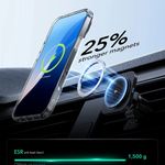 Laptop, Telefoane si Tablete - Telefoane mobile si accesorii - Accesorii Telefoane - Huse telefoane - Husa pentru iPhone 16 - ESR Classic Hybrid HaloLock Kickstand - Transparent Negru - Infinity.ro