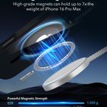 Laptop, Telefoane si Tablete - Telefoane mobile si accesorii - Accesorii Telefoane - Huse telefoane - Husa pentru iPhone 16 Pro Max - ESR Classic Hybrid HaloLock - Transparent Negru - Infinity.ro