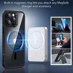 Laptop, Telefoane si Tablete - Telefoane mobile si accesorii - Accesorii Telefoane - Huse telefoane - Husa pentru iPhone 16 Pro Max - ESR Classic Hybrid HaloLock - Transparent Negru - Infinity.ro