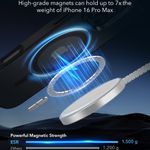 Laptop, Telefoane si Tablete - Telefoane mobile si accesorii - Accesorii Telefoane - Huse telefoane - Husa pentru iPhone 16 Pro Max - ESR Classic Hybrid HaloLock -  Negru - Infinity.ro