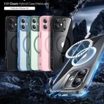 Laptop, Telefoane si Tablete - Telefoane mobile si accesorii - Accesorii Telefoane - Huse telefoane - Husa pentru iPhone 16 - ESR Classic Hybrid HaloLock - Transparent Negru - Infinity.ro
