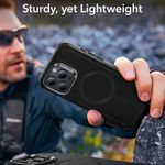 Laptop, Telefoane si Tablete - Telefoane mobile si accesorii - Accesorii Telefoane - Huse telefoane - Husa pentru iPhone 16 Pro Max - ESR Cyber Armor Kickstand - Negru - Infinity.ro